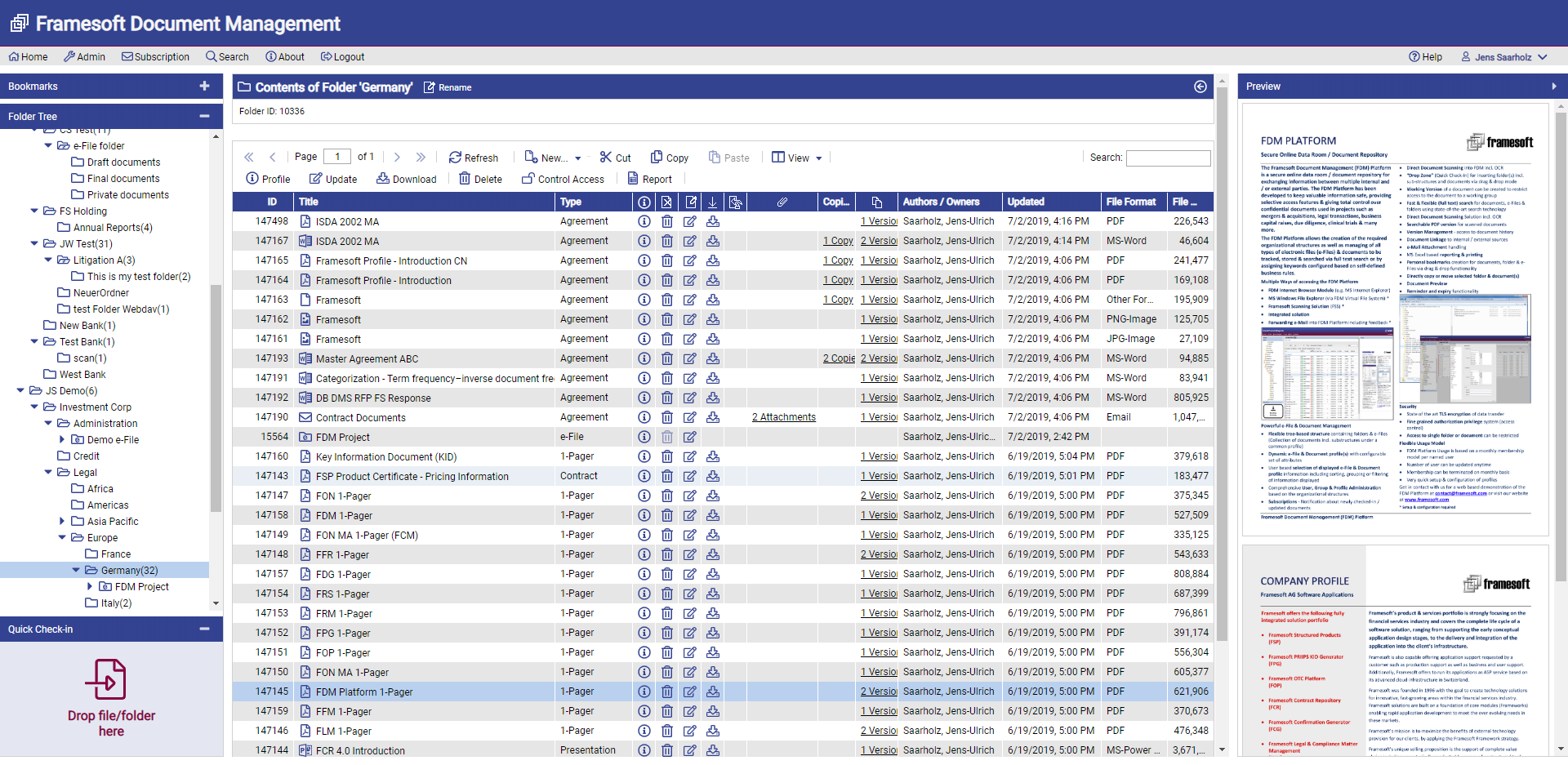 FDM Platform